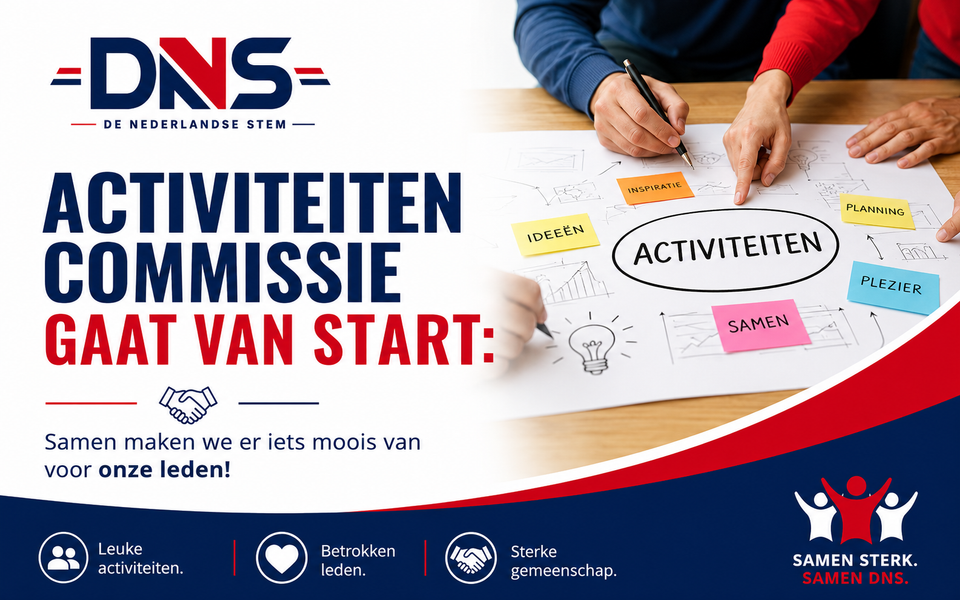 Activiteitencommissie van De Nederlandse Stem gaat van start